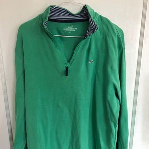 Vineyard Vines men’s 1/4 zip pullover sz L